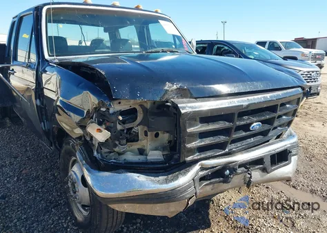 1995 Ford F350 из США, поврежденный, VIN 1FTJW35F8SEA51432